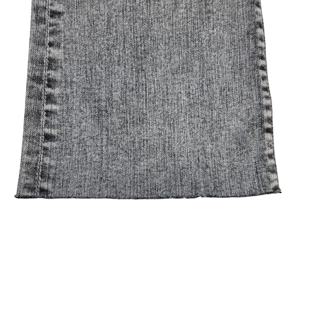 FIDELITY DENIM Juniper Crop Cropped Flare Women's Jeans Denim Surfire Grey SZ 27 - Picture 8 of 16